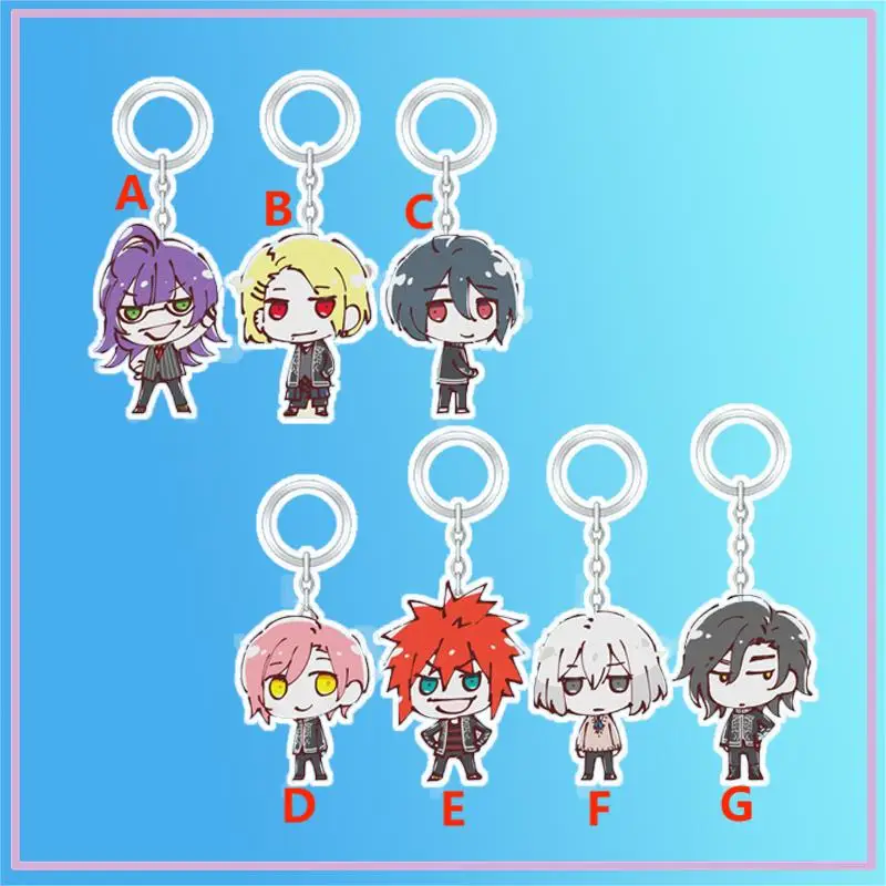

Anime Keychain JACK JEANNE Neji Kokuto Orimaki Suzu Acrylic Keyring Strap Figure Hanging Accessories 6cm