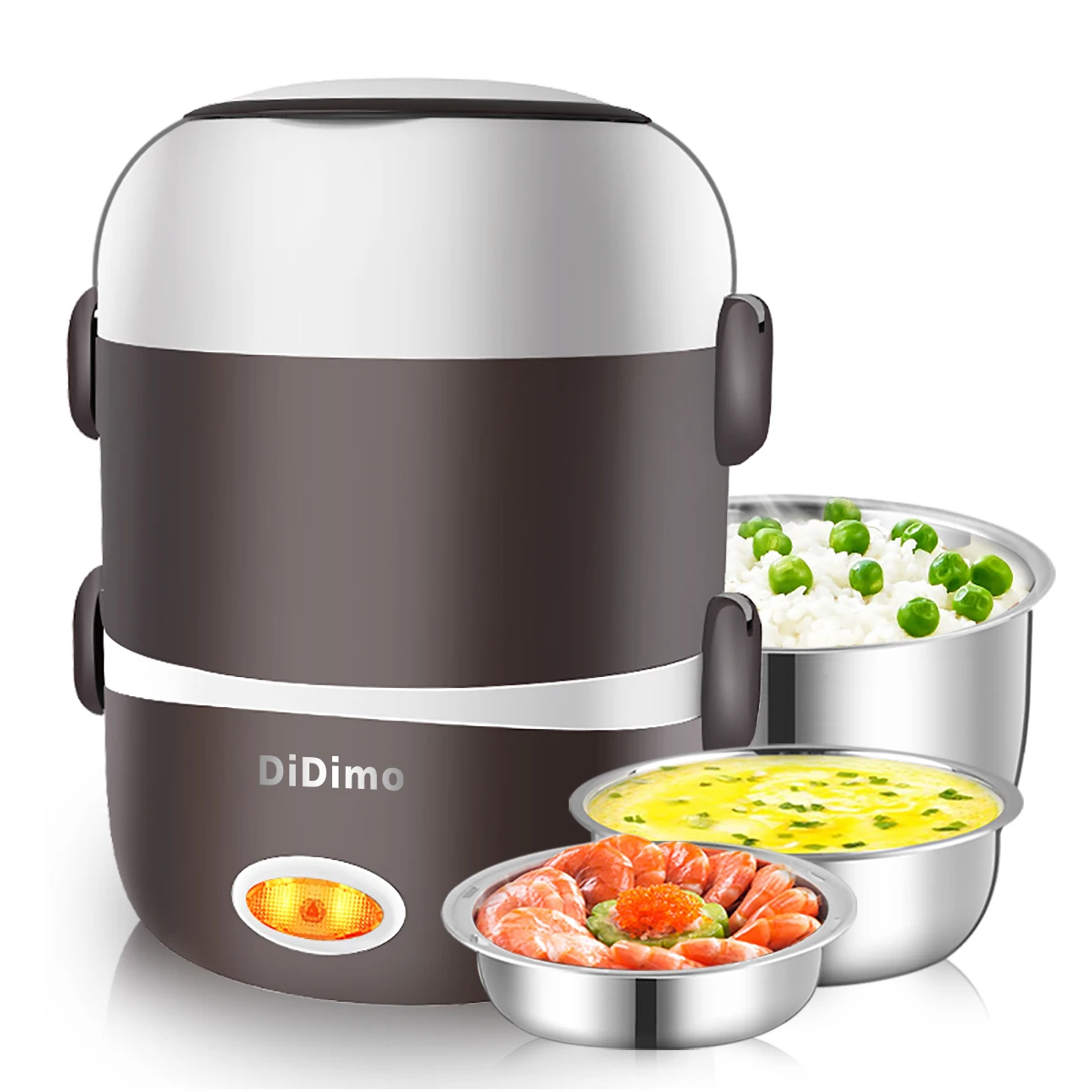 

Food Steaming Tray Rice Cooker Steamer Pot Steamed Stuffed Bun Egg Rack with Double Ear Steamer For Kitchen