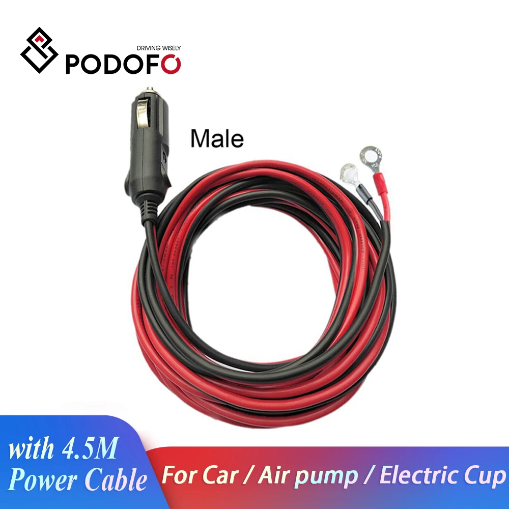 

Автомобильное зарядное устройство с кабелем питания 0,5 м/4,5 м, 12 В, 15 А