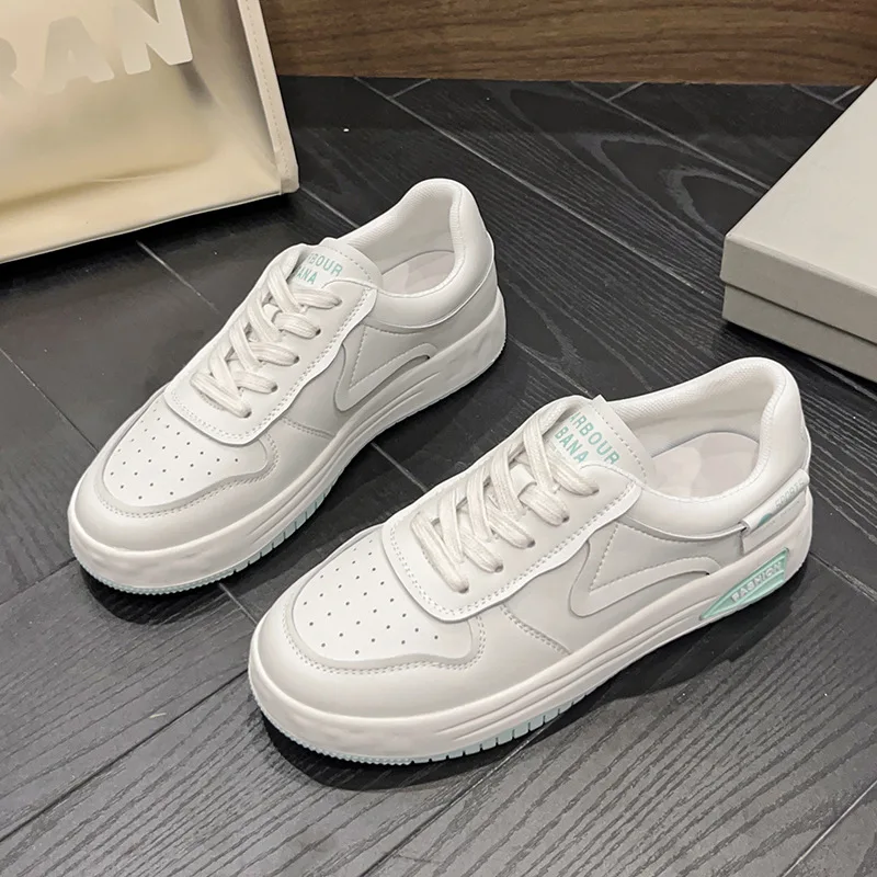 

Новинка весна-осень 2023, маленькая белая обувь, женская повседневная обувь для крикета, Корейская спортивная обувь, универсальная обувь для студентов