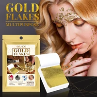 multi functional gold foil paper skin beautifying gold foil beauty facial mask nail beautifying net red ornament sequin ornament