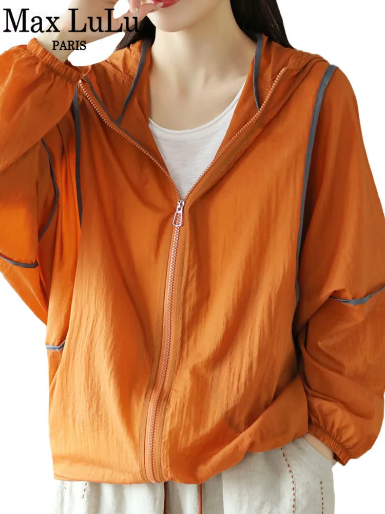 

Max LuLu 2023 Летняя одежда женская модная Свободная куртка для отдыха корейский дизайн для женщин Роскошные винтажные классические пальто в стиле Харадзюку