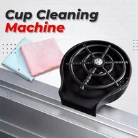 glass rinser automatic cup washer cleaning machine kitchen coffee pitcher cup washing tool kitchen bar accessories glass rinser