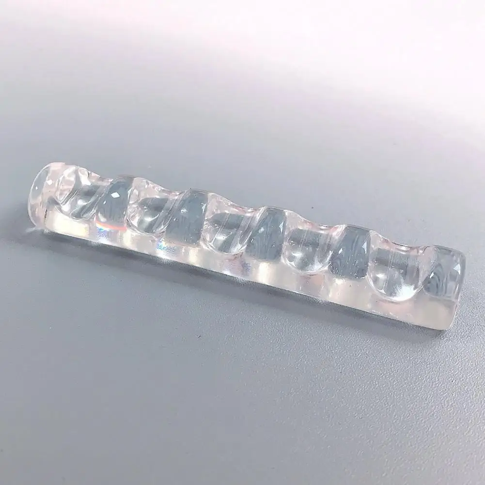 5 ячеек красочный акриловый прозрачный стеллаж для кистей ногтей полка подставка