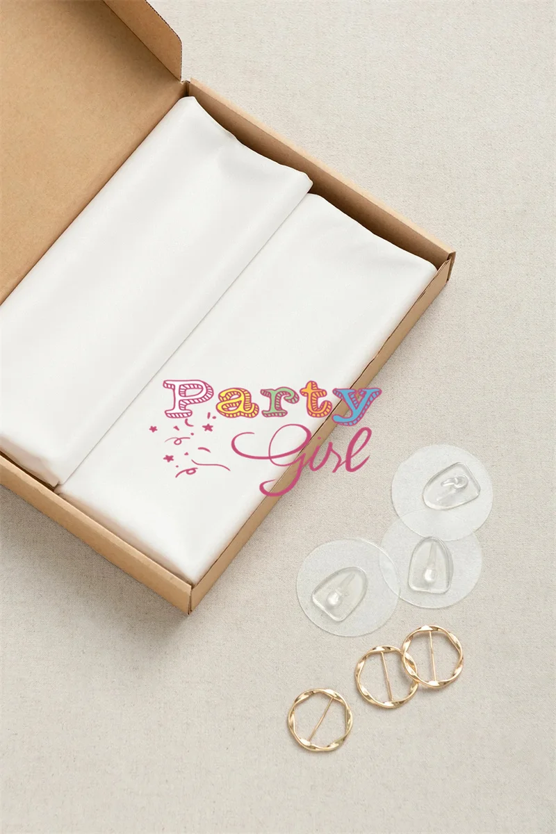 Шифоновые скатерти для стола 10 футов 2 шт. цвета слоновой кости