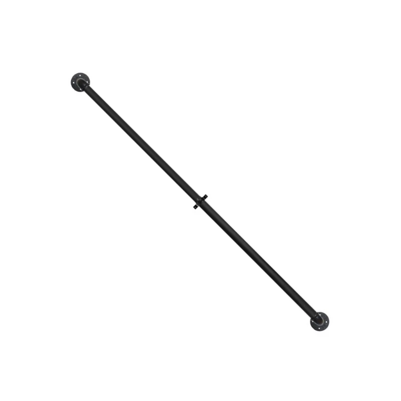 Регулируемая длина обертывание вокруг трубы карниз для дома и офиса конструкции