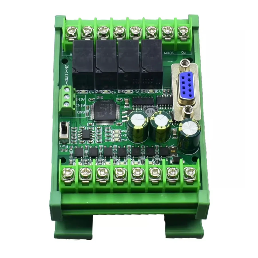 Промышленная плата ПЛК FX2N-6 FX2N-10 FX2N-14 FX2N-20MT/MR Простой микроалмазный