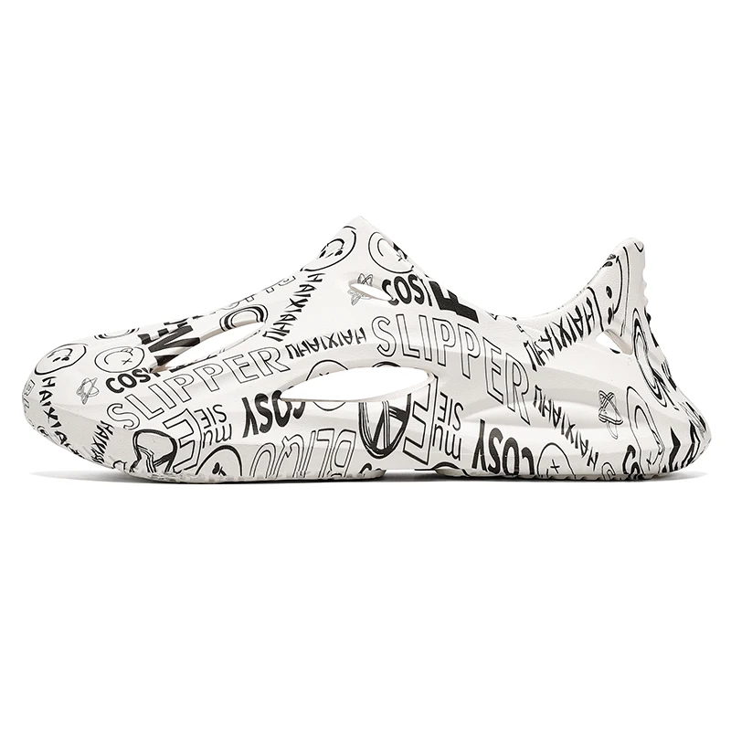 Летние мужские сандалии нескользящие тапочки для ванной комнаты модная