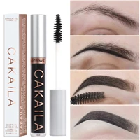 1pcs black brown liquid eyebrow cream waterproof brow shadow tint long lasting natural eyebrow enhancer gel makeup cosmetic