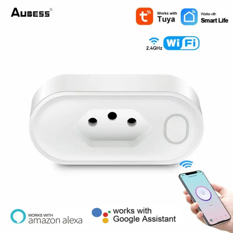 

Смарт-розетка Aubess 16 А с поддержкой Wi-Fi и таймером