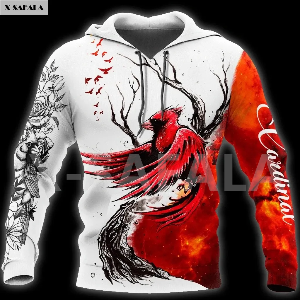 

Cardinal_red_bird_гобелен 3D печать толстовка мужская F72 женская верхняя одежда унисекс пуловер на молнии повседневный Свитшот