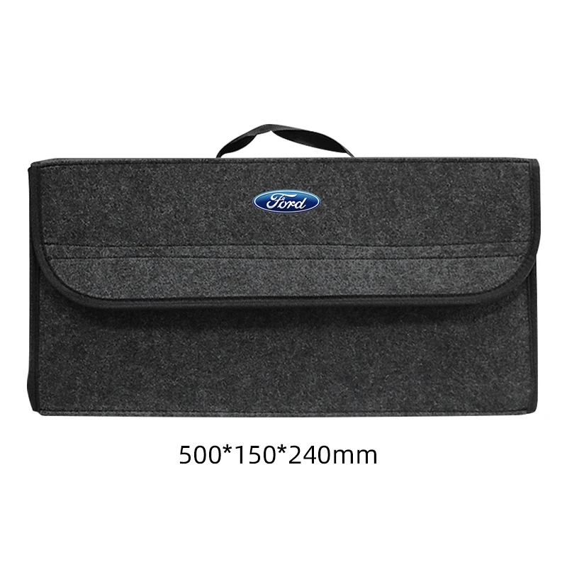 

Автомобильная сумка для хранения, складной дорожный органайзер, чехол для инструментов в багажнике для Ford mk2 mk3 Ranger Mondeo mk4 S-MAX Kuga Mustang Fusion