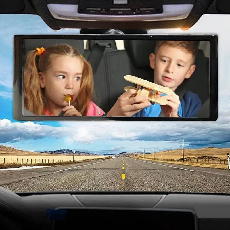 Детское зеркало заднего вида для автомобиля внутреннее широкоугольное вращение