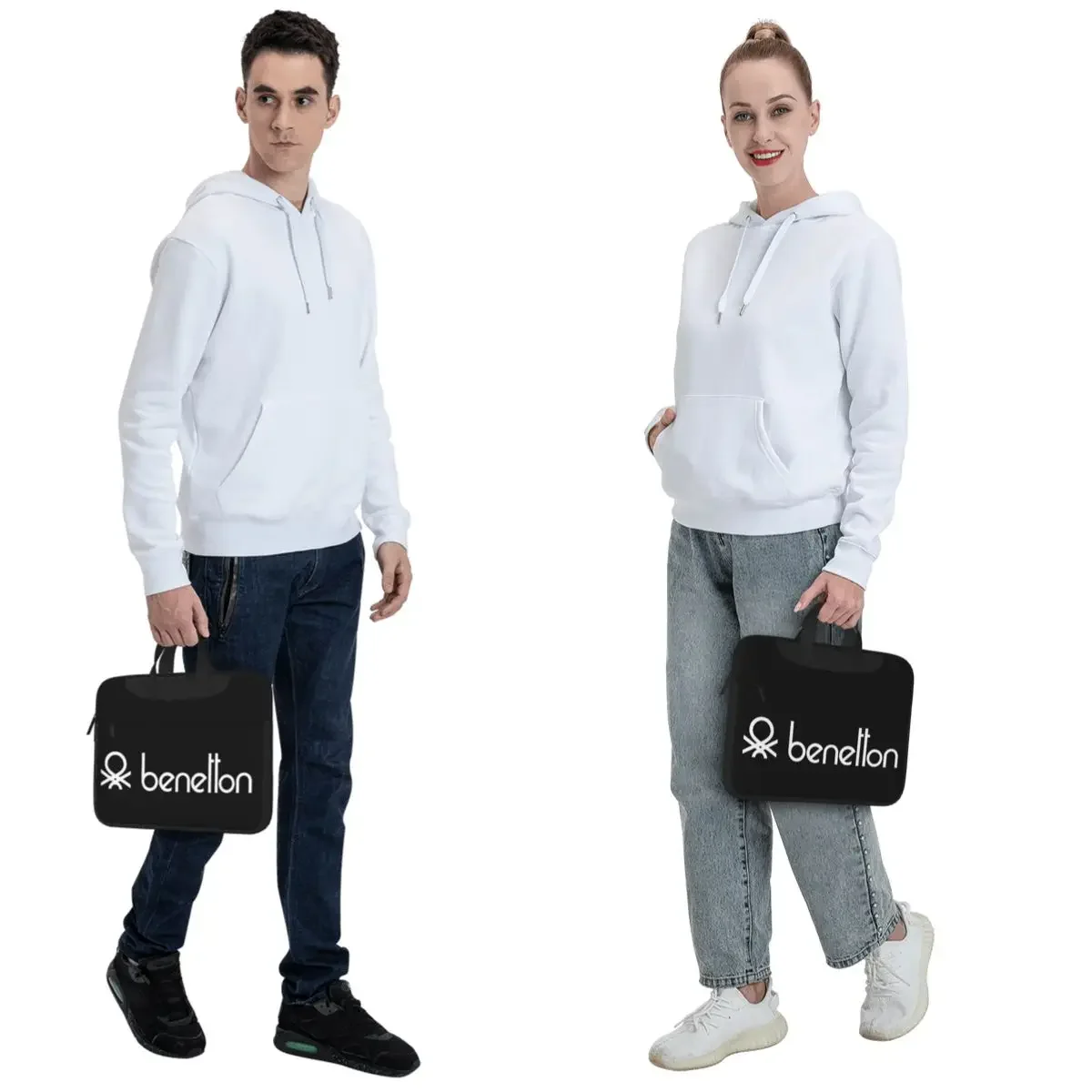 Фото Сумка-портфель United Colors Of Benetton для ноутбука, чехол для компьютера, сумка для ноутбука 13, 14, 15,6 дюймов, чехол для Macbook Pro №2