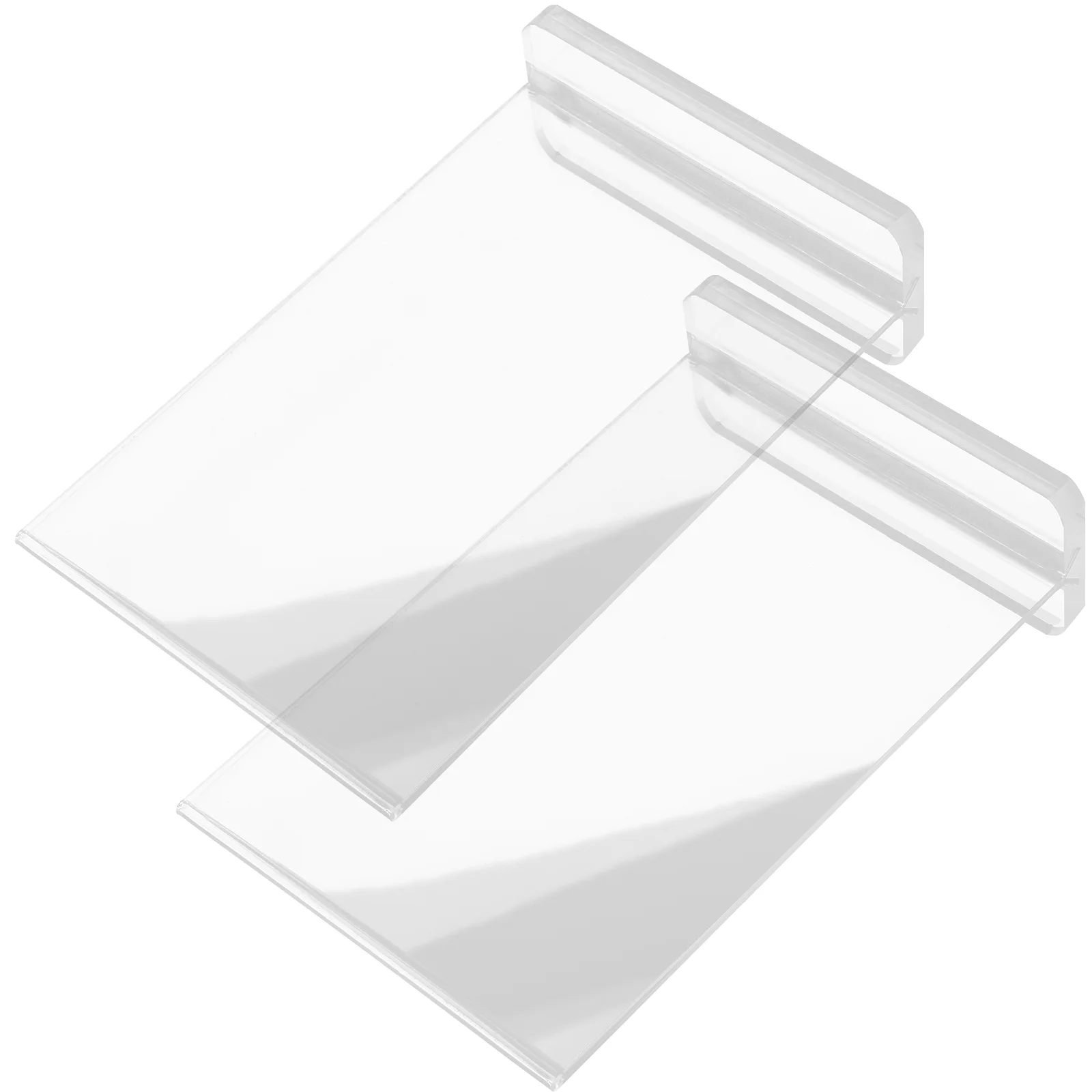 

2pcs Double-Sided T Shape Sign Holder Document Stands Frame Stand Picture Holder