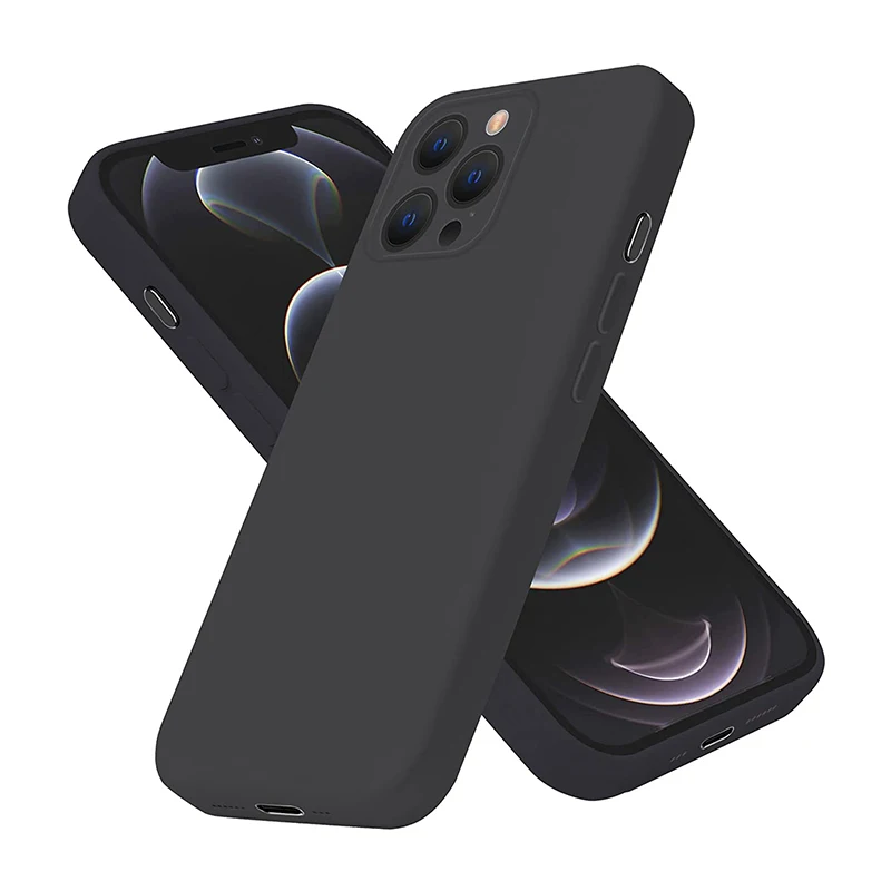 

Original Liquid Silicone Case For iPhone 12 11 13 Pro Xs Max Mini X Xr 6s 6 8 7 Plus Case Wireless Charging Drop Protect Cover