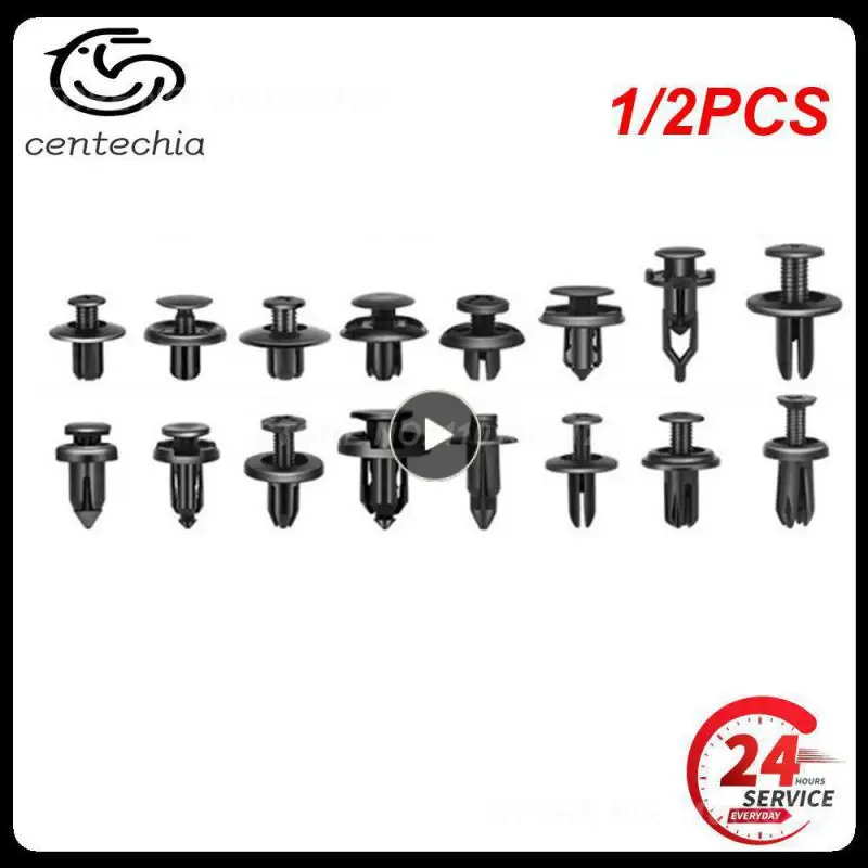 

1/2PCS Car Fastener Clip Mixed High Quality Auto Body Push Retainer Pin Rivet Bumper Door Trim Panel Retainer Fastener Kits