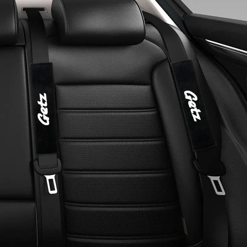 

2pc Car Safety Belt Cover Adjustable Seat Belt Cover Shoulder Strap Car Shoulder Protector Pad for Getz Auto Accessories