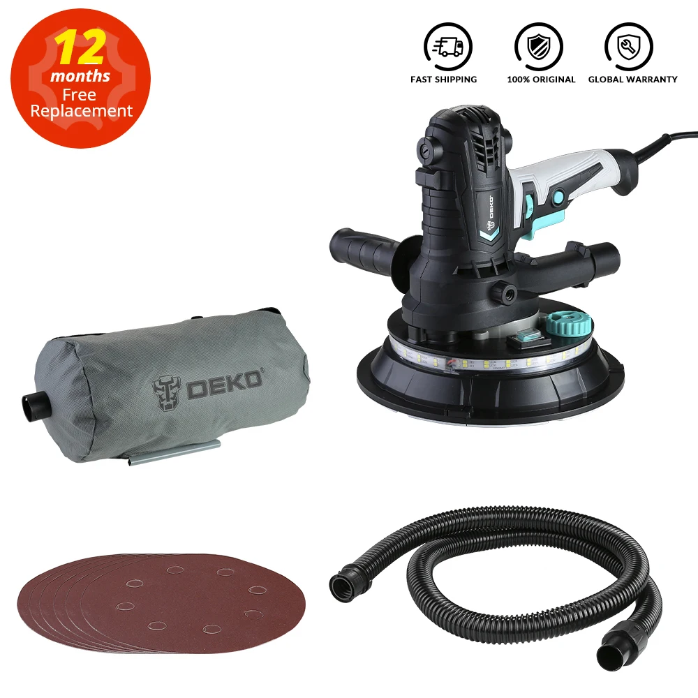 Шлифовальный станок DEKO DKWP180CDLD/DKWP180CD, 900 Вт