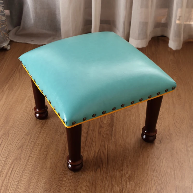 

Кожаные регулируемые стулья, стол, маленький портативный маленький стул, деревянная кухня, креативные Товары для отдыха, мебель для дома