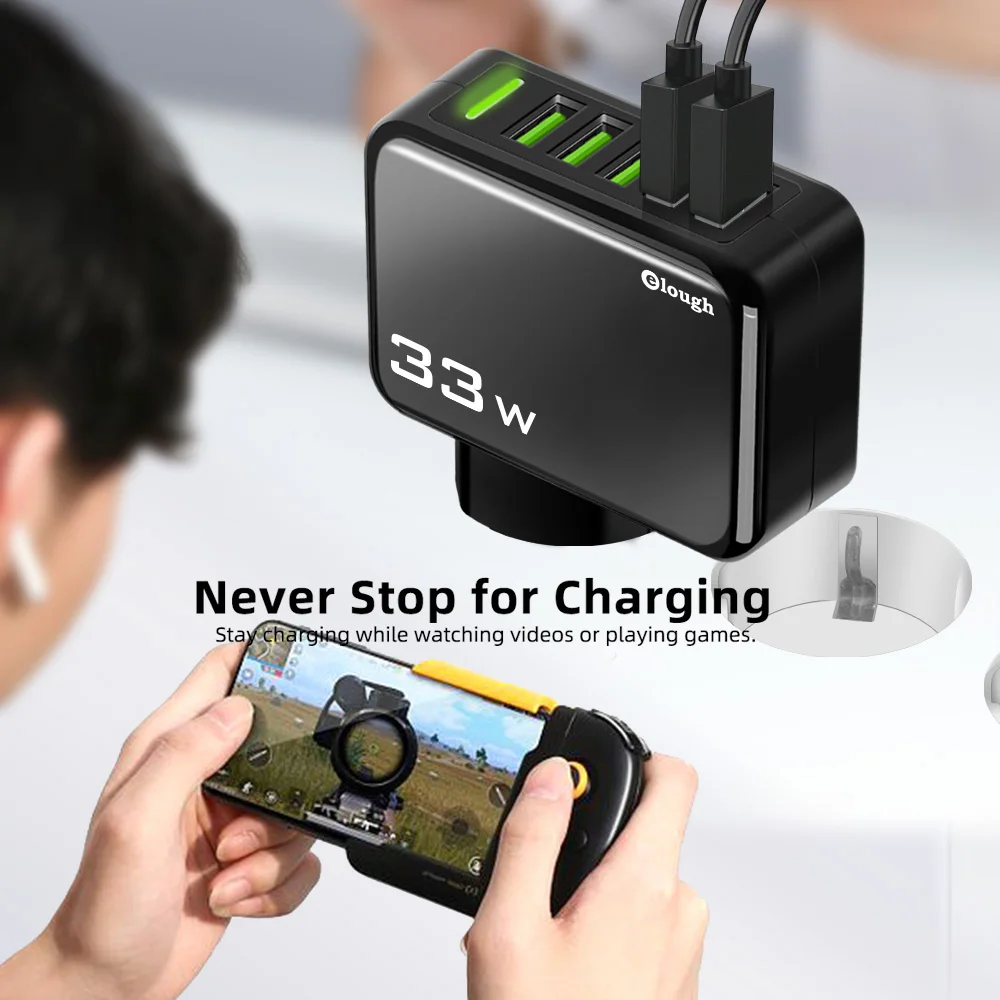 зарядное устройство Quick Charge 3.0 Мобильный телефон Быстрая зарядка блок зарядки