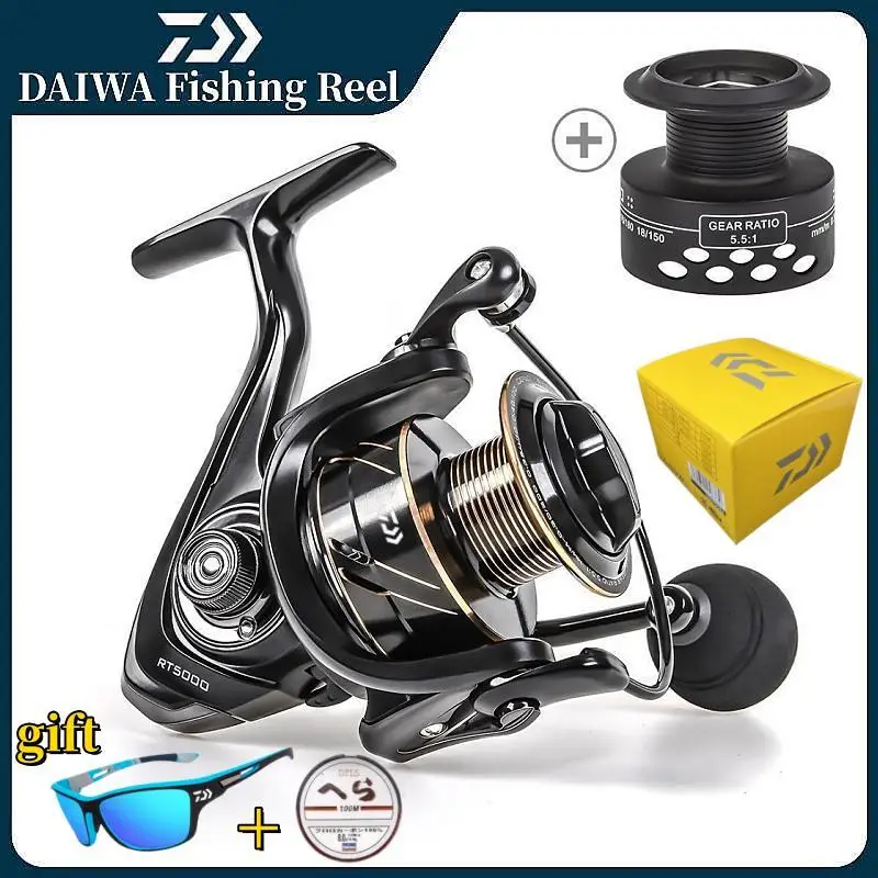 

DAIWA Professional Fishing Reel, 5.5:1 Gear Ratio, 13+1 Bearings, , Max Drag 7.5KG, Gapless Retrieval System