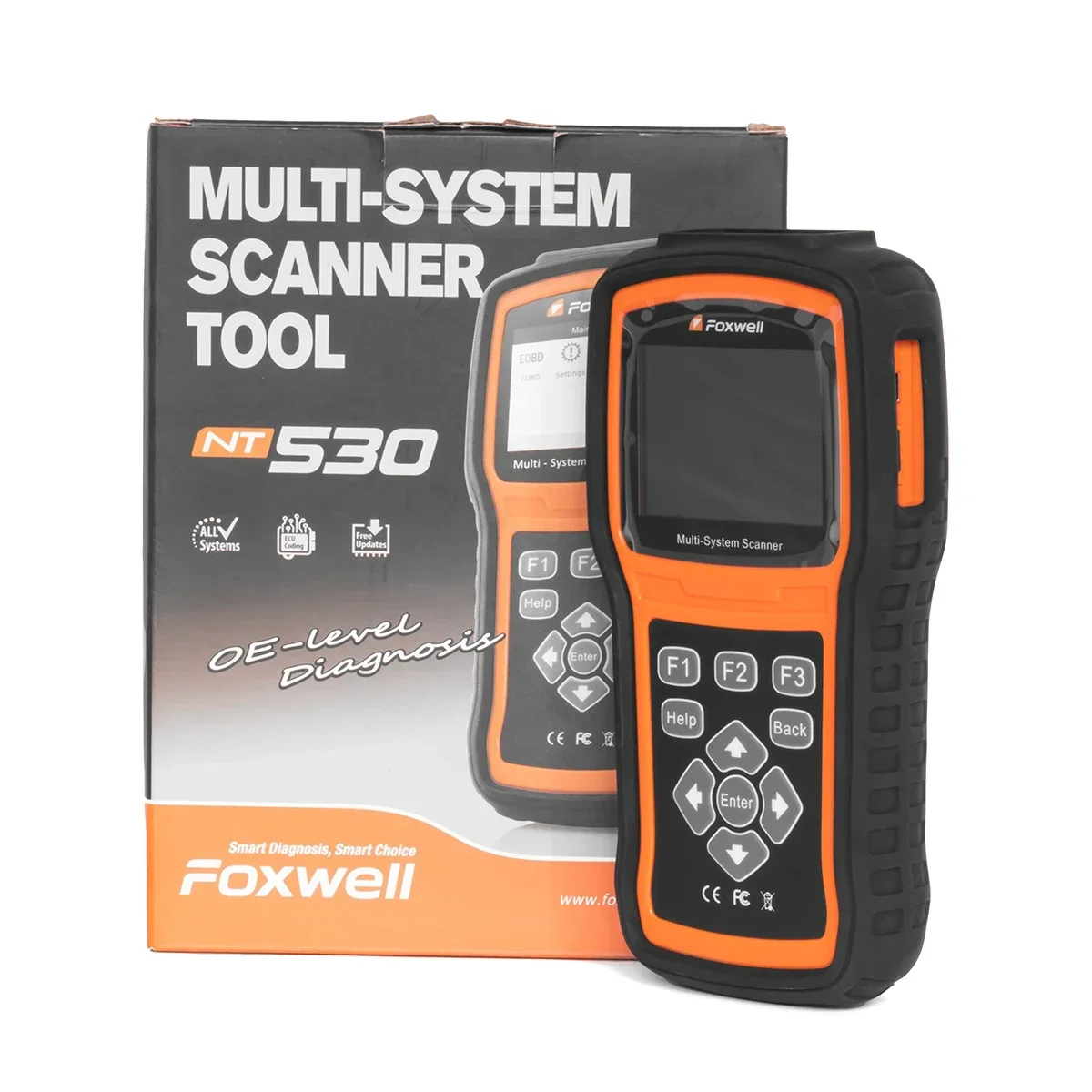 Автомобильный сканер Foxwell NT530 профессиональная диагностика OE-уровня с