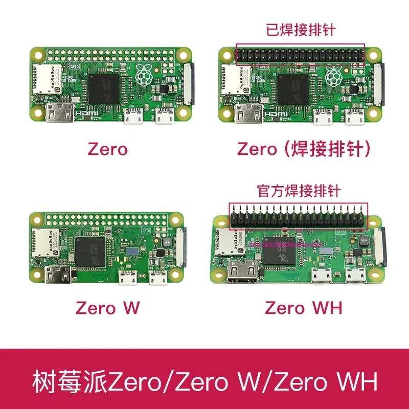 Макетная плата Zero 2 Вт Raspberry Pi zero h w kit wh
