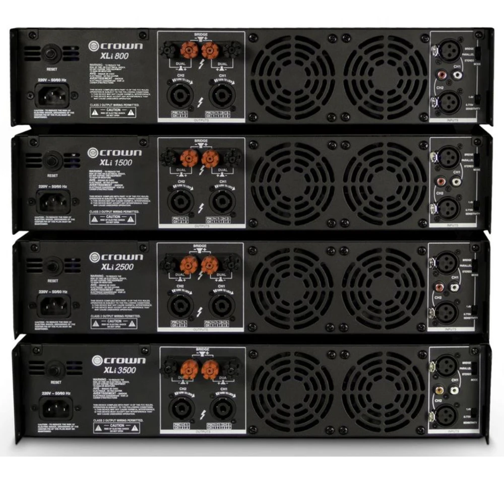 Усилитель мощности Crown Audio XLi800 XLi1500 XLi2500 XLi3500