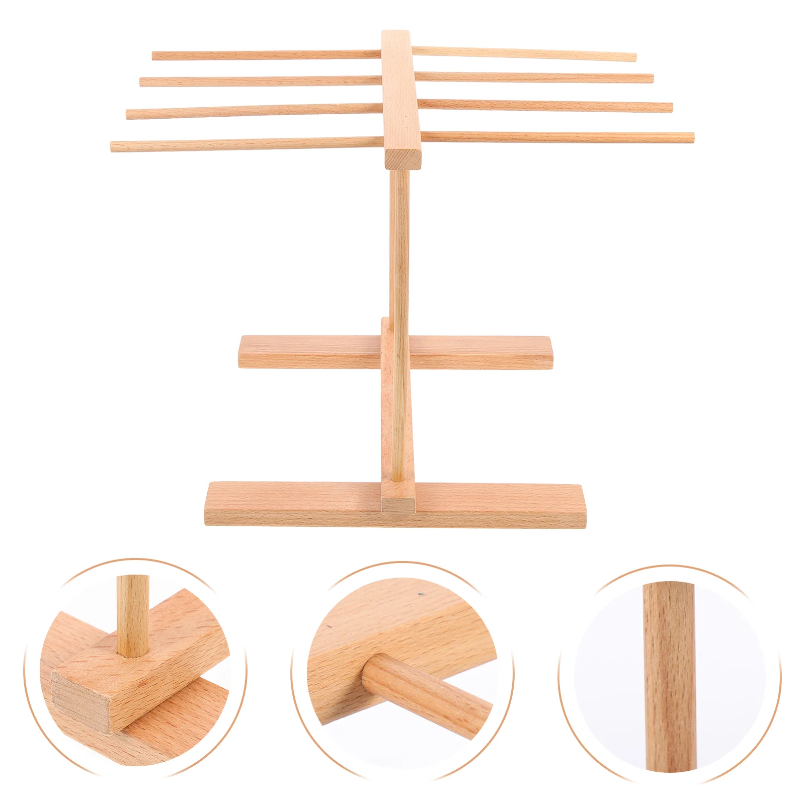 

Pasta Rack Drying Noodle Dryer Stand Hanger Spaghetti Hanging Holder Home Maker Tree Fresh Wooden Collapsible Foldable Homemade