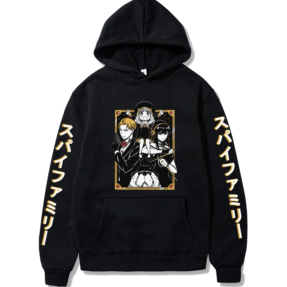 

Японское аниме семейство шпионов X Толстовка с длинным рукавом Harajuku Anya Smug пуловер свитшоты