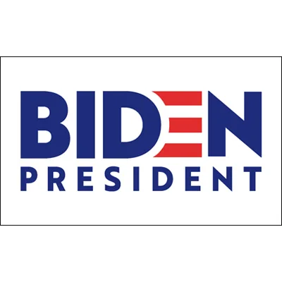 

Белый флаг Biden 90x150 см
