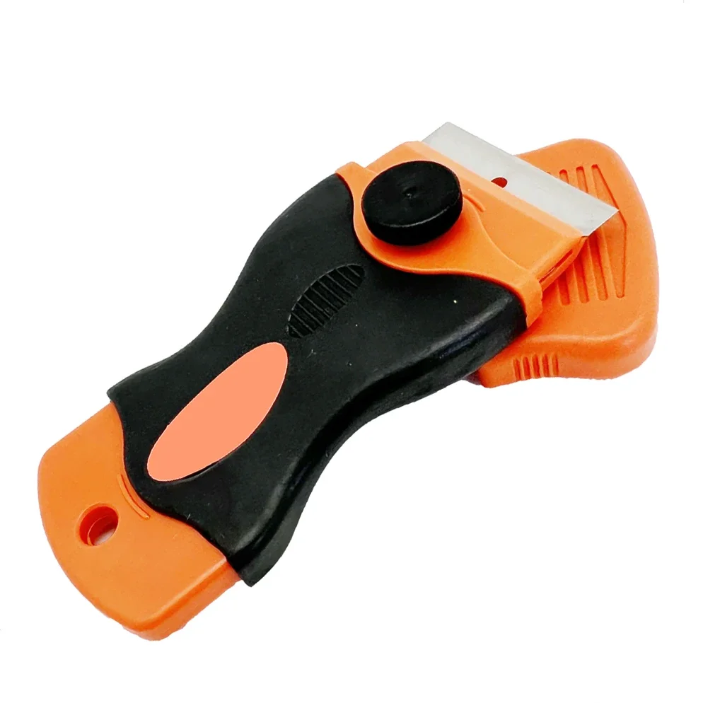 Скребок для стеклокерамики серый/оранжевый