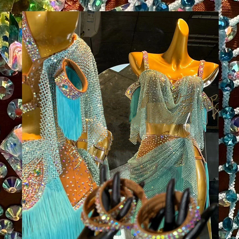 Танцевальный наряд для латиноамериканских танцев танцевальный международного