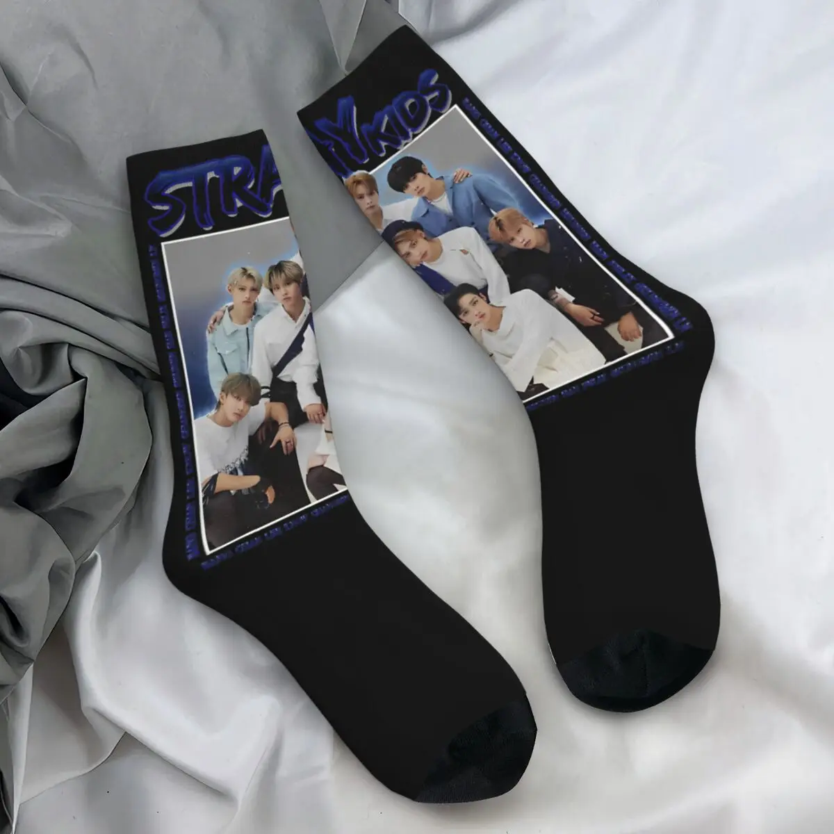 Носки Bang Chan готические чулки зимние нескользящие мужские носки теплые мягкие