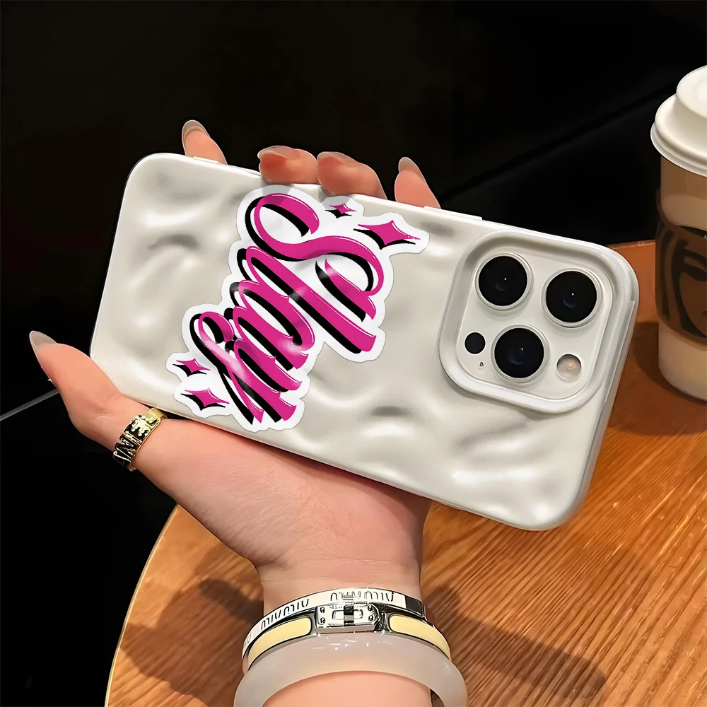 Фото Новый розовый блестящий чехол Slay Classic Hot Minimal Grip из мягкого TPU для iPhone 14, 11, 13, 15, 17 Pro, Air, 12 Max №5
