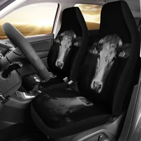 black and white 2 car seat covers 144730pack of 2 universal front seat protective cover