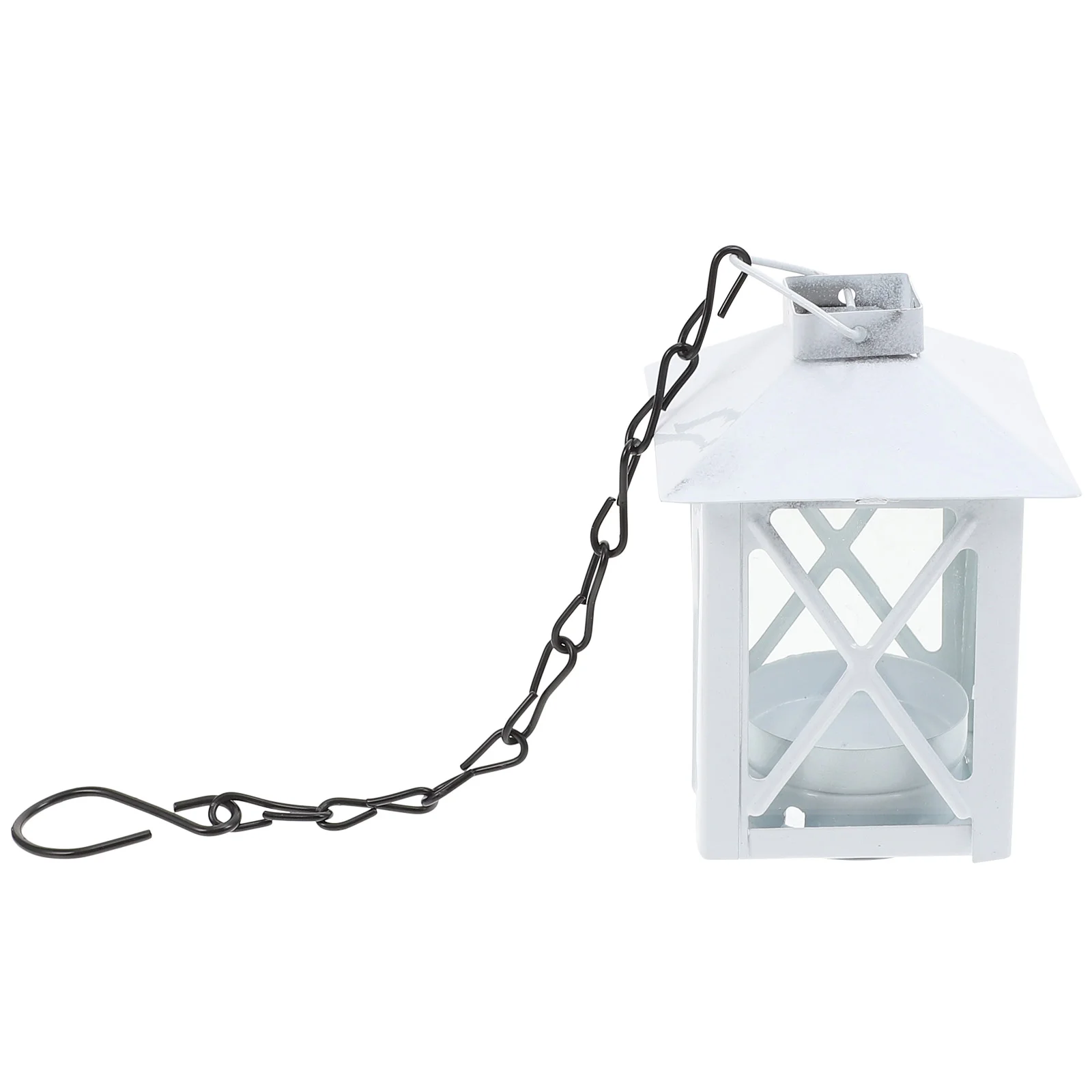 

Lantern Holder Lanterns Metal Hanging Pillar Outdoor Table Lamps Window Decor Vintage Farmhouse Tealight Votive Candlestick