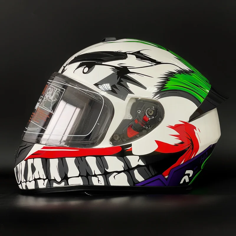 

Motorcycle Helmet Racing Motocross Moto Helmets Full Face Helmets Flip Up Moto Black Adult Motorbike Street Touring Cool Rider