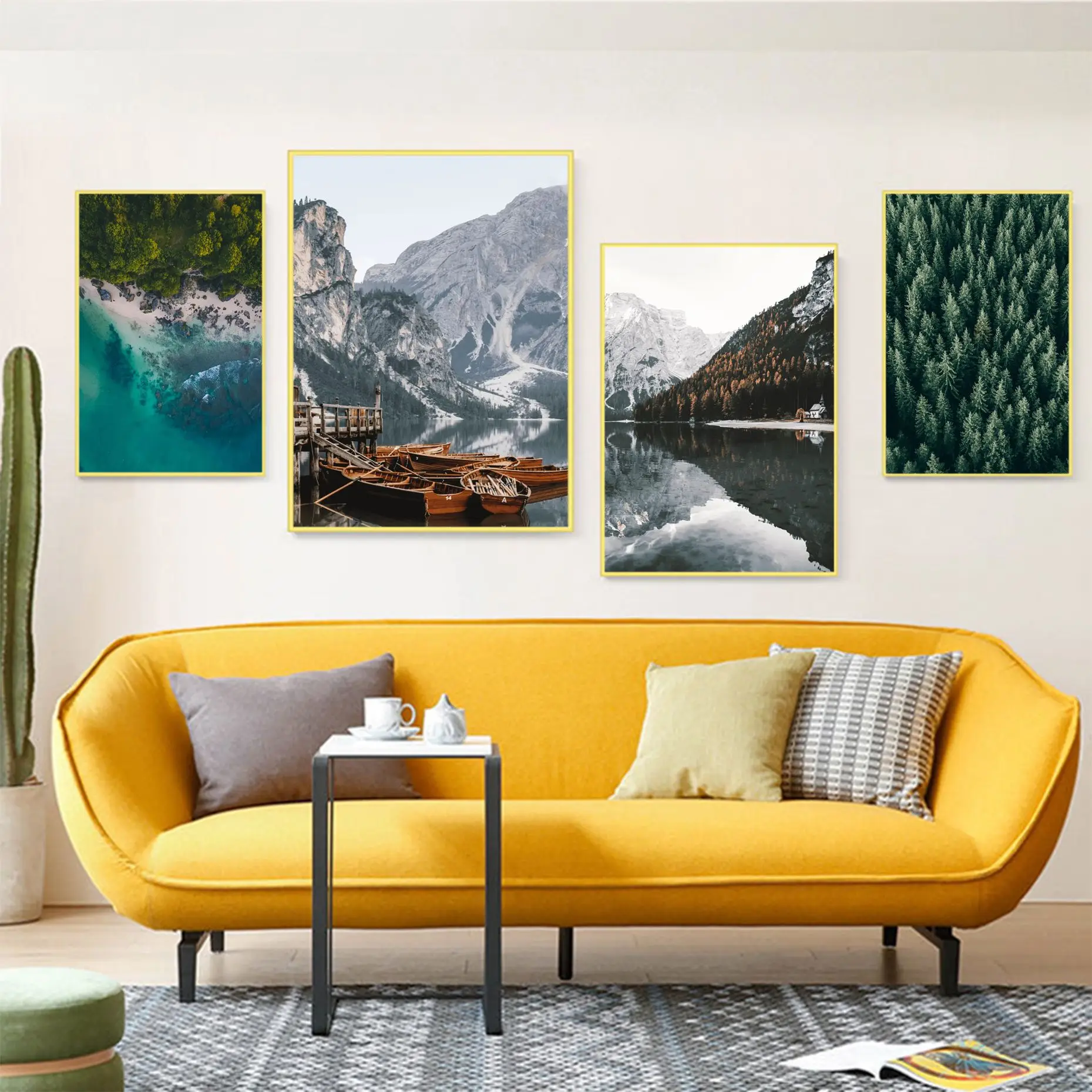 

Beach Sea Ocean Bridge Leaves Turtle Seagull Posters HD Quality Poster Wall Art Painting Study Vintage Decorative Painting