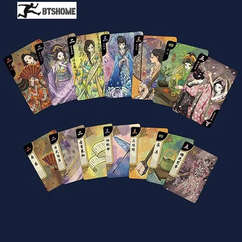 

Hanamikoji настольная игра, карточные игры, легко играть, веселая Вечерние