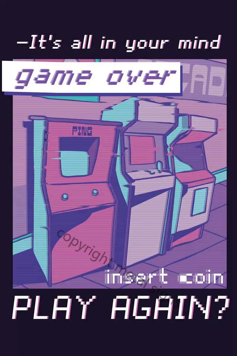 

Жестяная аркадная вывеска Vaporwave, настенное украшение для комнаты, ретро винтажная неоновая вывеска для дома, клуба, мужской пещеры, кафе, паб...