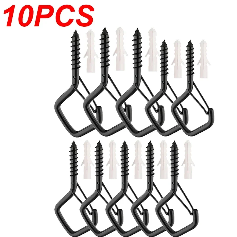 

Пластиковый металлический крючок Q-типа белый