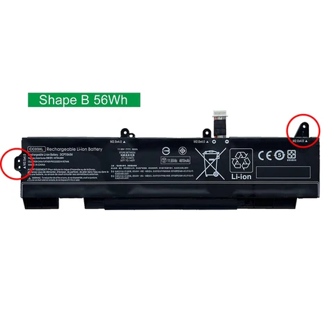 Аккумулятор CC03XL для HP ZBook Firefly 14 G7 G8 EliteBook 830 835 840 845 G7 G8 Probook 635 Aero G7 G8 Series L77608-421 L78555-005
