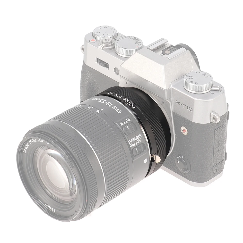 Фото Переходное кольцо FOTGA для объектива Canon EOS EF-S для Fujifilm X Mount Fuji FX X-T10 X-T1 X-T2 X-T20 X-Pro1 Адаптер для камеры №5