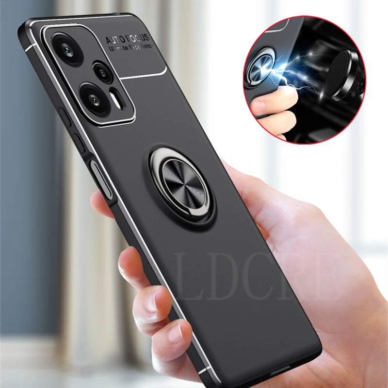 

Чехол для Xiaomi Redmi Note 12 Turbo, чехол для Redmi Note 12 Turbo, бампер, мягкий ударопрочный чехол-держатель из ТПУ для Redmi Note 12 Turbo