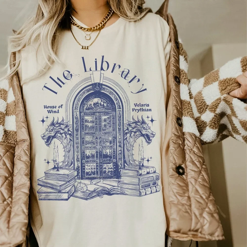 Комфортная рубашка ACOTAR House of Wind футболки Night_yyt женская модная уличная одежда с