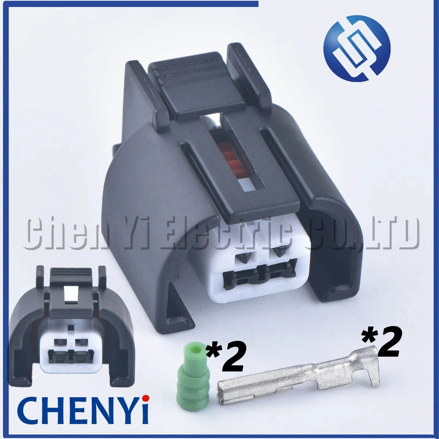 2-контактный электромагнитный клапан для автомобильного кондиционера, проводной штекер, автомобильный компрессор, соединитель насоса охлаждения воздуха, модель MG644111