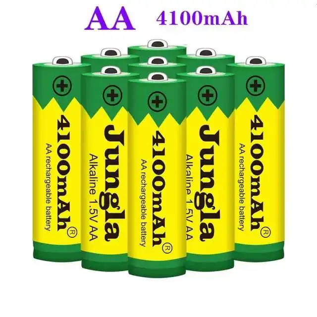 

4 ~ 20 PCS Neue 4100 MAh Batterie AA 1,5 V Wiederaufladbare Alcalinas Drummey für Spielzeug Licht Emittierende Diode