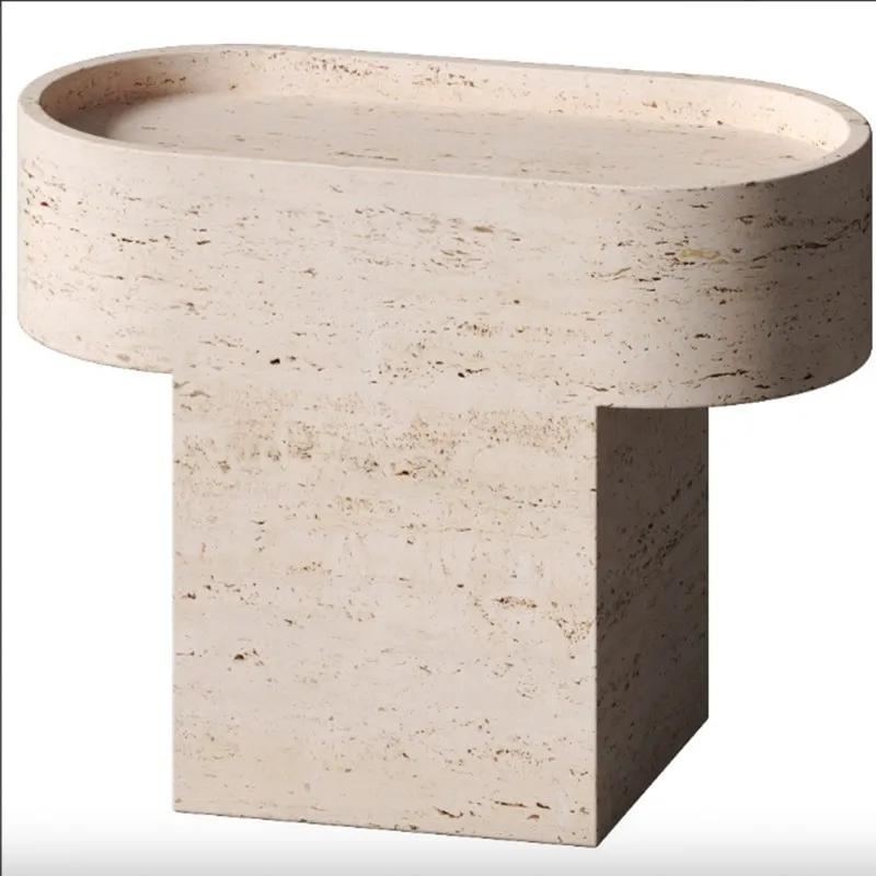 Фото Журнальный столик xx-KUMUSI FURNITURE в американском простом стиле, низкий, складной, центральный элемент, роскошный, в скандинавском стиле, для гостиной №2